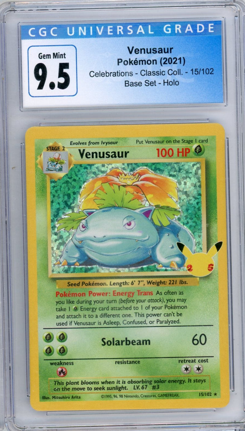 Venusaur Pokémon Celebrations Classic Collection Holo 