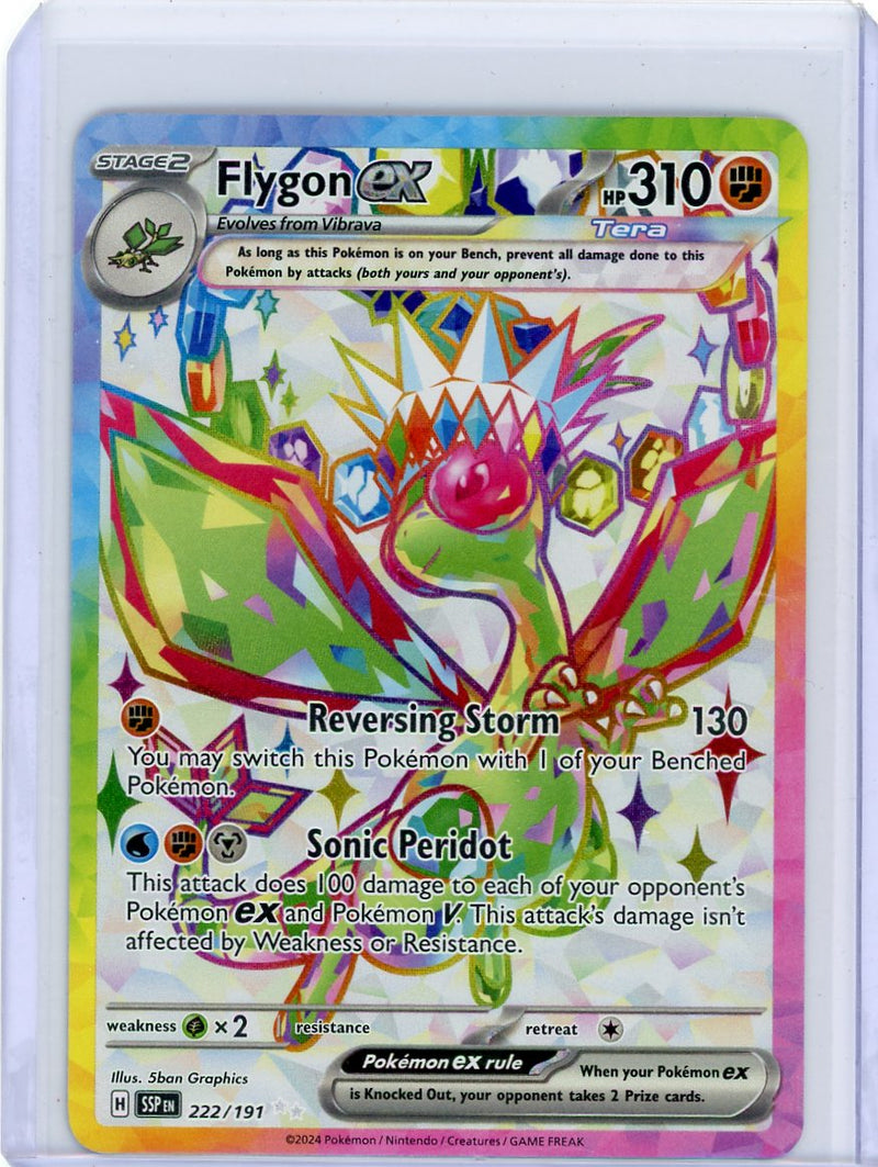 Flygon Ex Pokémon Surging Sparks Tera Full Art 