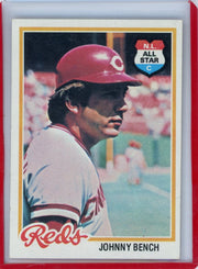 Johnny Bench 1978 Topps #700