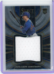Pete Crow-Armstrong 2023 Panini Select Rookie Patch