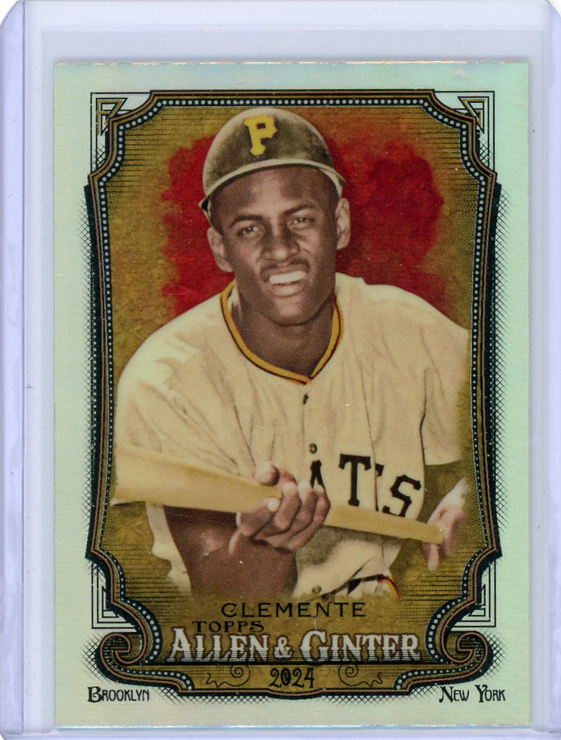 Roberto Clemente 2024 Topps Allen & Ginter Chrome refractor