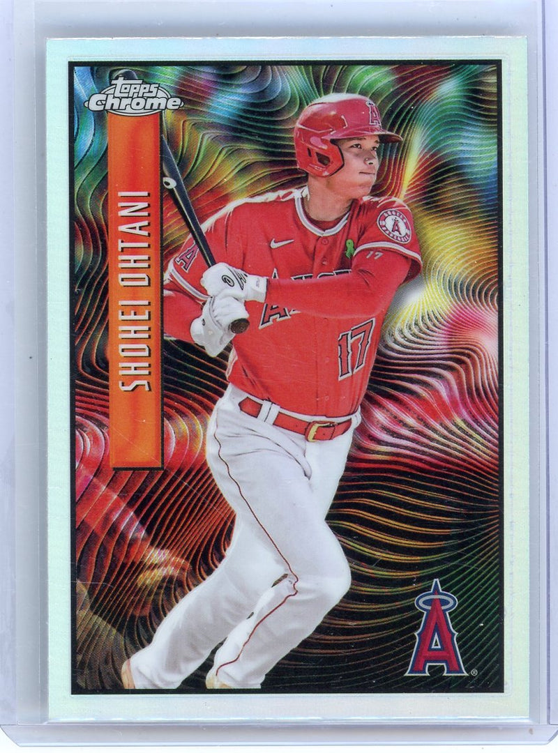 Shohei Ohtani 2022 Topps Chrome Sonic Expose