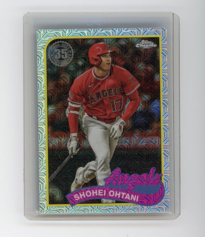 Shohei Ohtani 2024 Topps Chrome 35th Anniversary mojo ref.