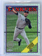 Derek Jeter 2023 Topps Chrome 35th Anniversary mojo ref.