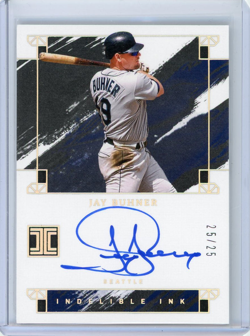 Jay Buhner 2024 Panini Impeccable Indelible Ink autograph 