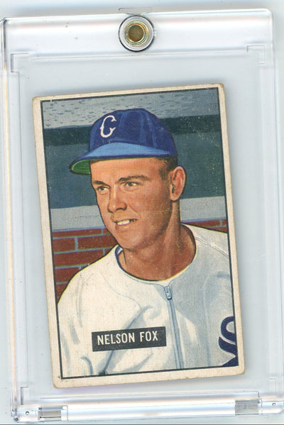 Nelson Fox 1951 Bowman #232