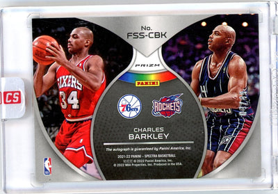 Charles Barkley 2021 Panini Spectra Full Spectrum Autograph #'d 04/49