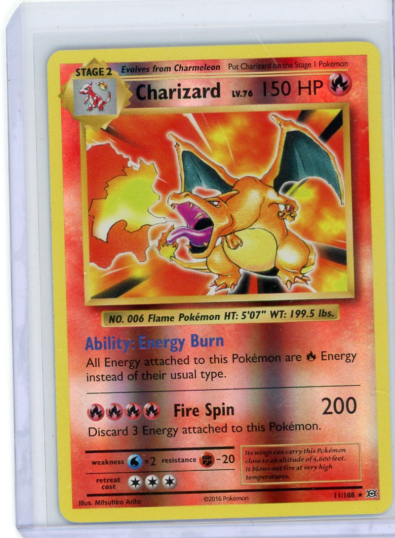 Charizard Pokémon XY Evolutions Reverse Holofoil 