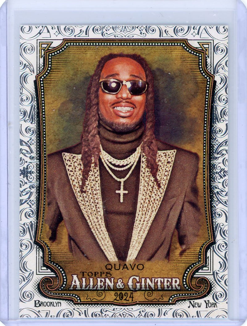 Quavo 2024 Topps Allen & Ginter Foil Filagree