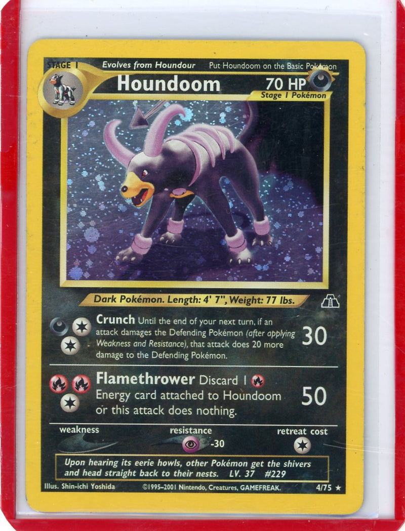 Houndoom Pokémon Neo Discovery Holo 