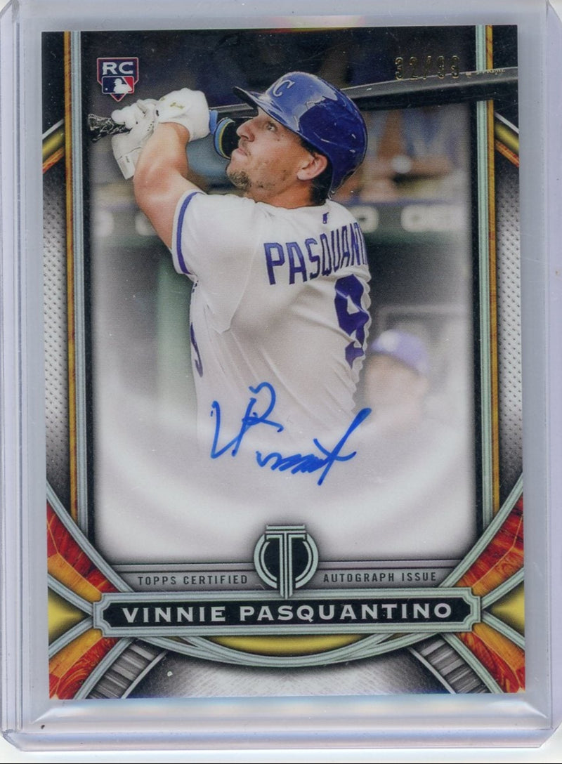 Vinnie Pasquantino Topps Tribute Autograph RC 
