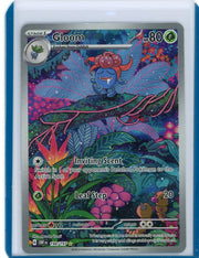 Gloom Pokémon Obsidian Flames Illustration Rare #198/197