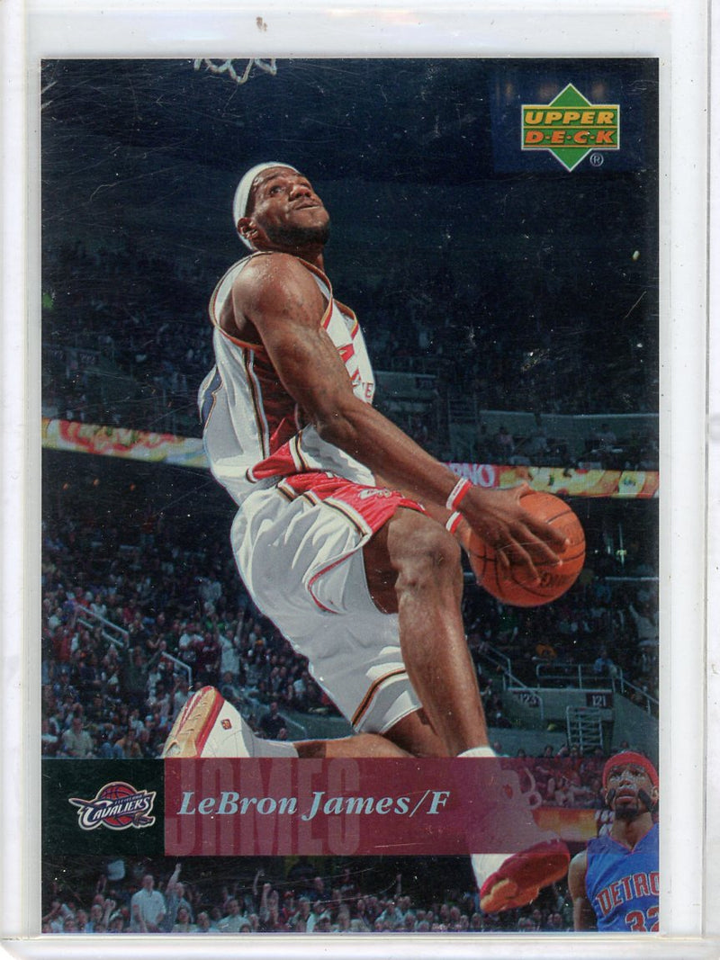 LeBron James 2007-08 Upper Deck UD Reserve foil 