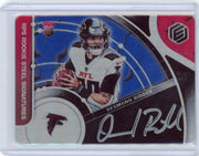 Desmond Ridder 2022 Panini Elements Metal Card Rookie Steel Signatures #'d 27/27