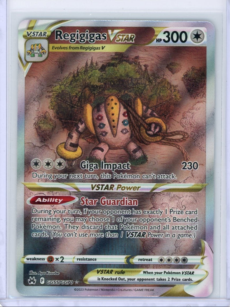 Regigigas Vstar Pokémon Crown Zenith Galarian Gallery 