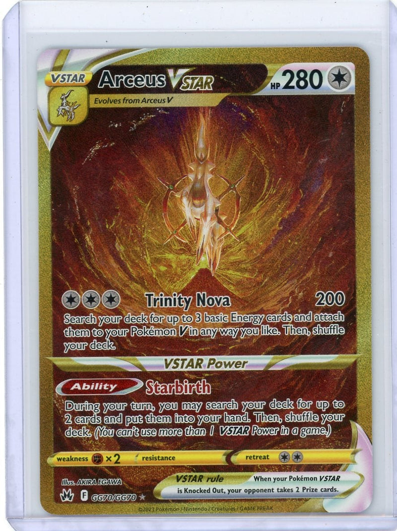 Arceus Vstar Pokémon Crown Zenith Galarian Gallery 