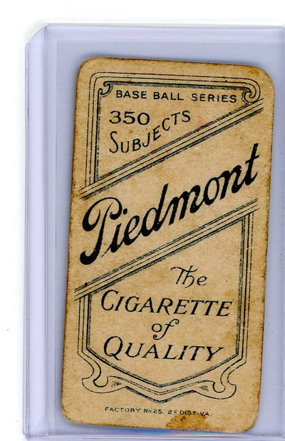 Mike Mitchell 1910 Piedmont T206