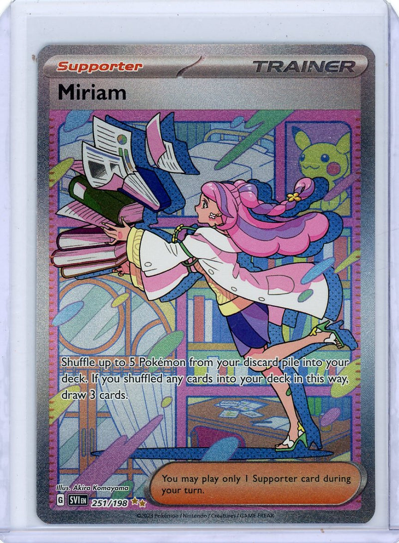 Miriam Pokémon Scarlet & Violet Special Illustration Rare 