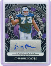 Larry Allen 2024 Panini Obsidian Orbital autograph