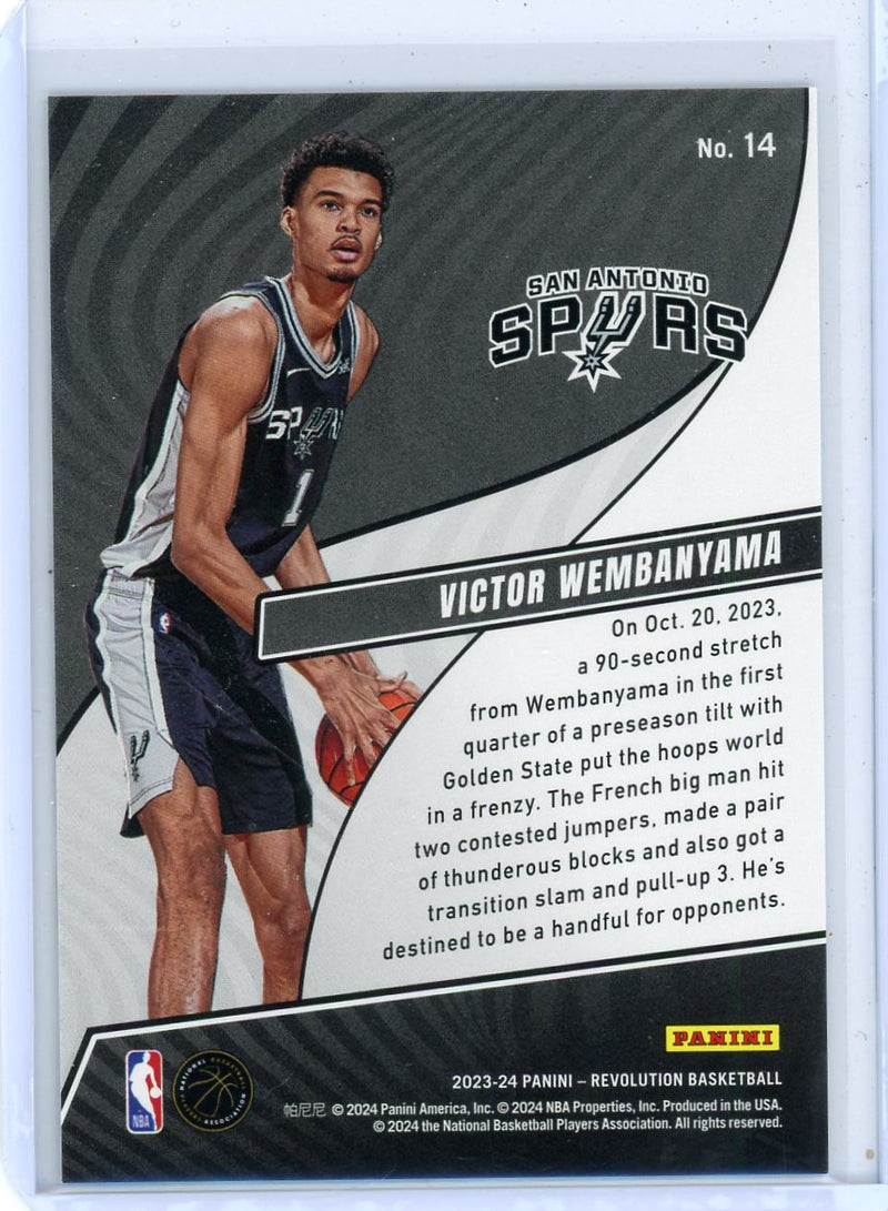 Victor Wembanyama 2023-24 Panini Revolution Rookie Revolution