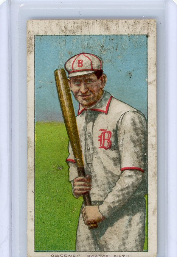 Bill Sweeney 1910 Piedmont T206 Boston