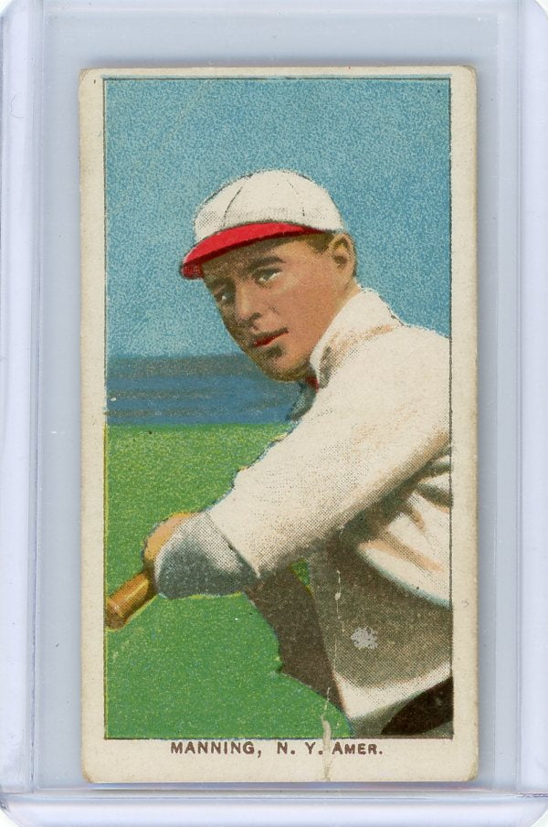 Rube Manning 1909-11 Sweet Caporal T206