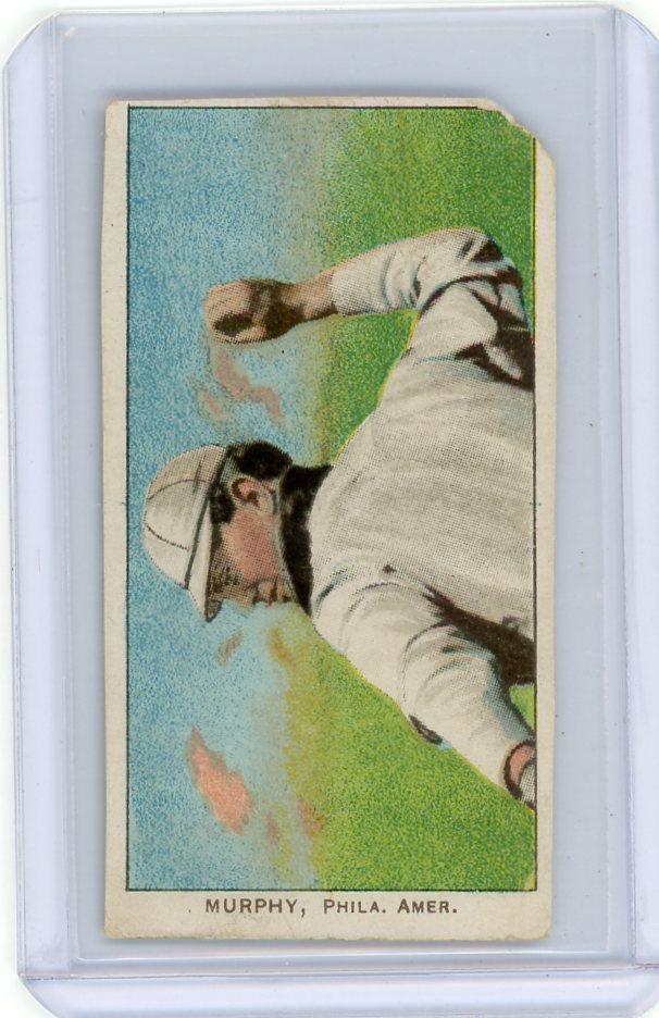 Danny Murphy 1910 Piedmont T206 Throwing