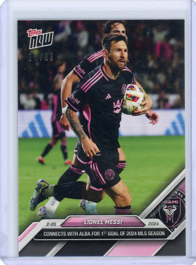 Lionel Messi Topps Now 15/99 #9
