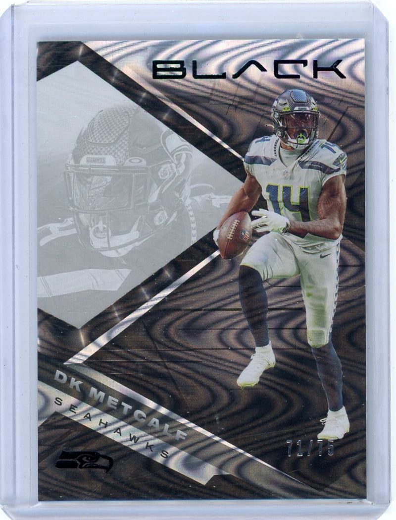 DK Metcalf 2022 Panini Black 