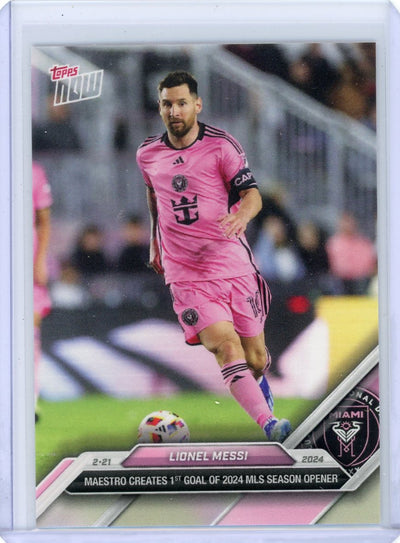 Lionel Messi Topps Now #1