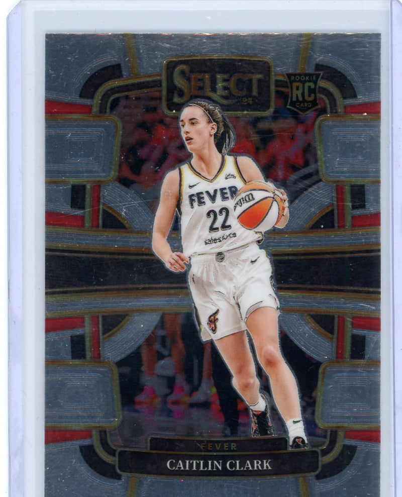 Caitlin Clark 2024 Panini Select WNBA rookie card