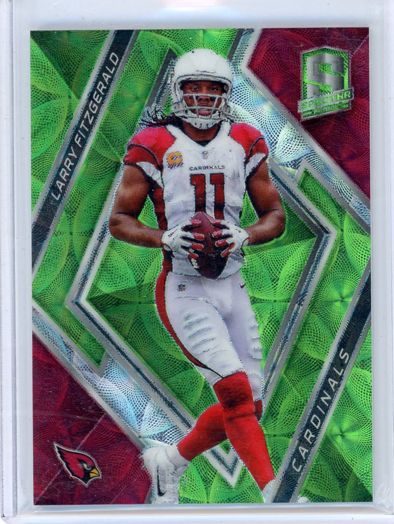 Larry Fitzgerald 2018 Panini Spectra Green Scope 