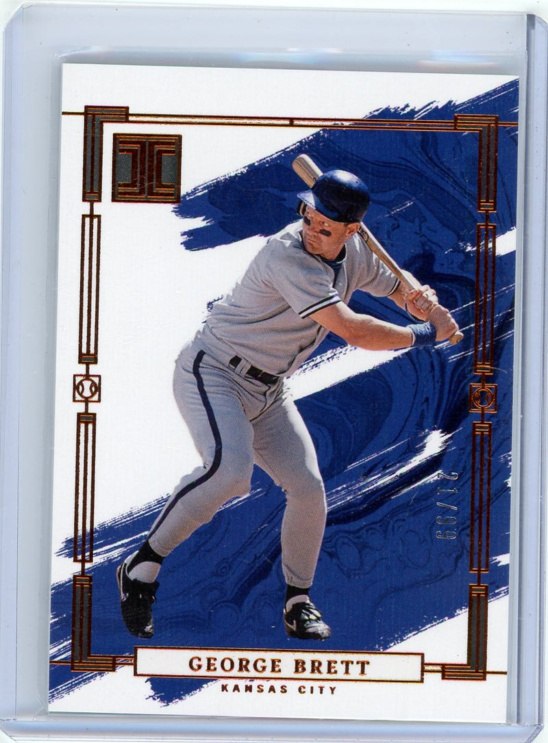 George Brett 2024 Panini Impeccable bronze 