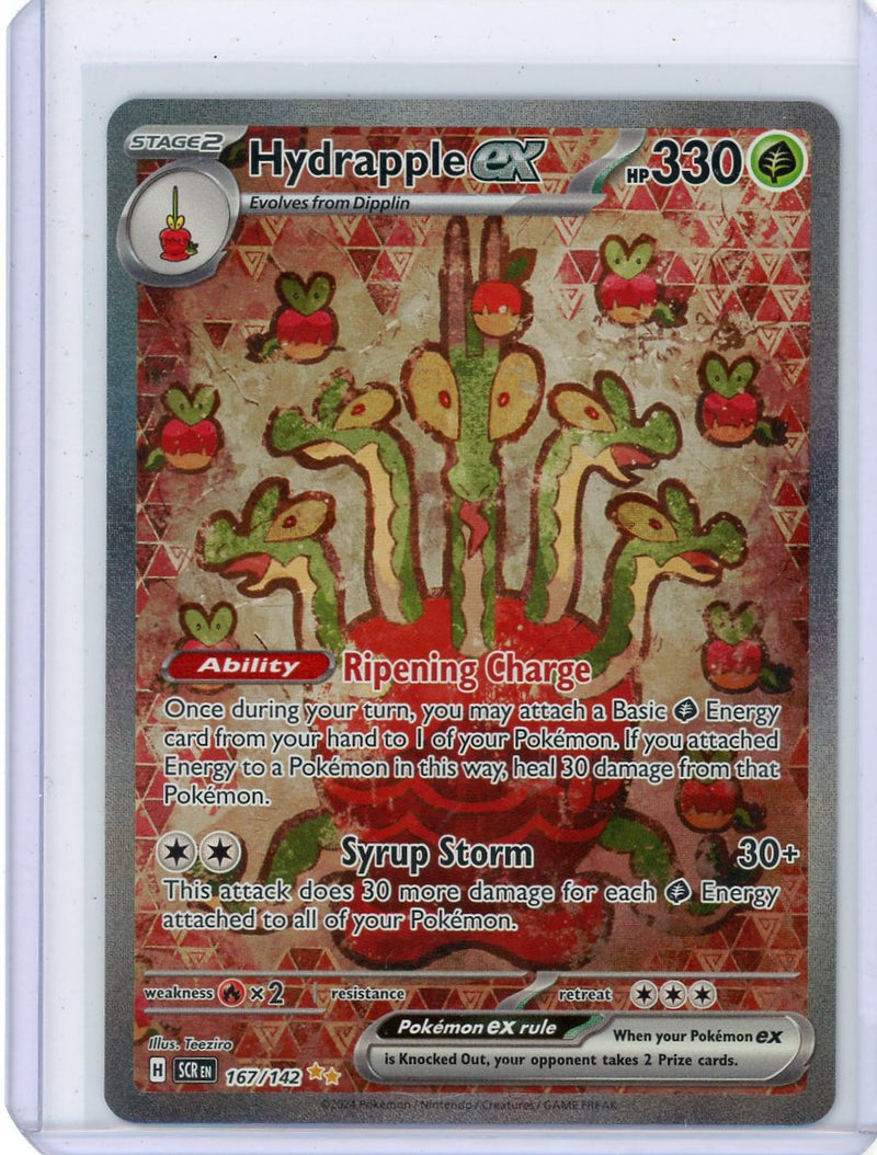 Hydrapple ex Pokémon Stellar Crown Special Illustration Rare 