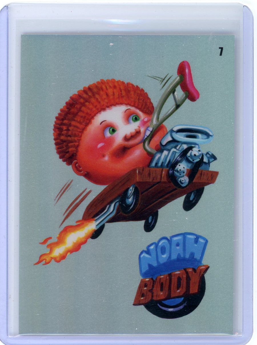 Noah Body 2024 Topps Chrome Garbage Pail Kids Khrome Krashers SP #7