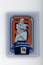 Peyton Manning 2000 Donruss Elite Down & Distance acetate #'d 0874/1029
