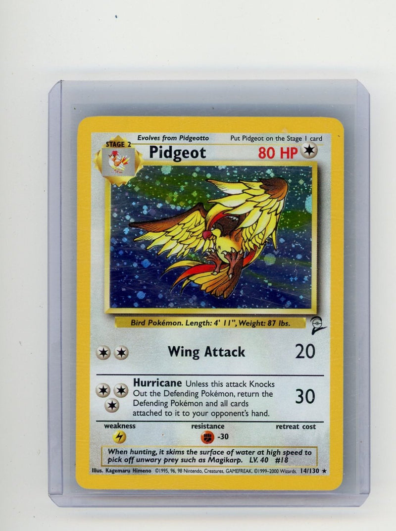 Pidgeot 1999 Pokemon rare holo 14/130