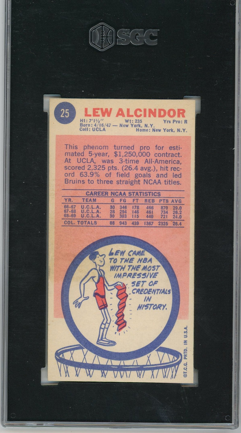 Lew Alcindor 1969-70 Topps 