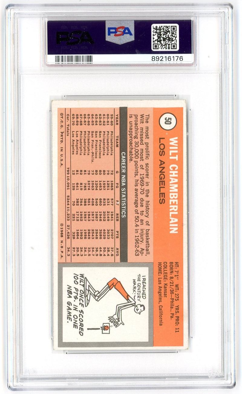 Wilt Chamberlain 1970 Topps 