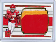 Kareem Hunt 2017 2017 Panini Pantheon Mammoth Materials Gold #'d 10/49