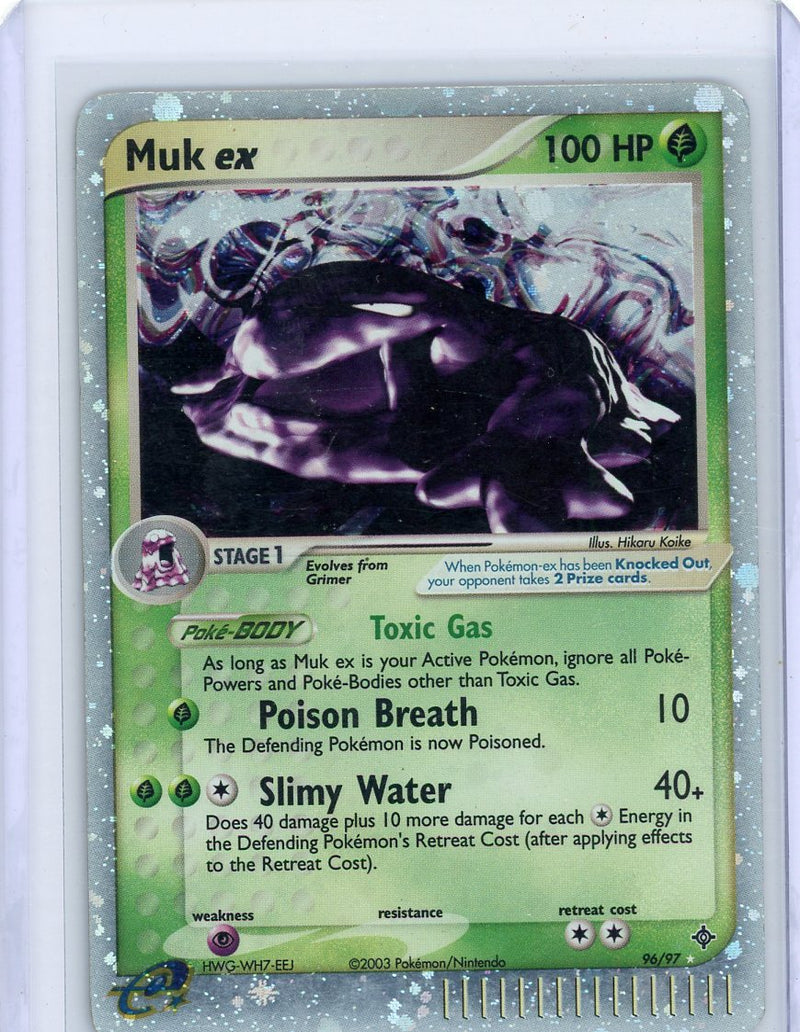 Muk ex Pokémon Dragon 