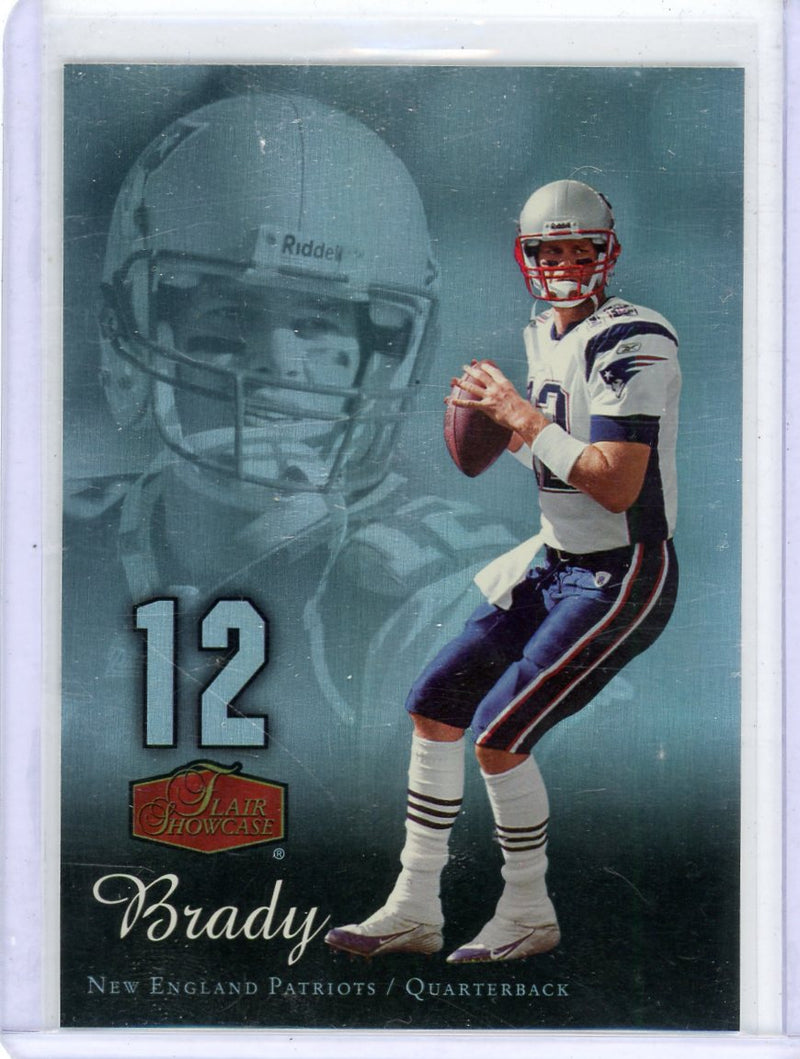 Tom Brady 2006 Upper Deck Flair Showcase 