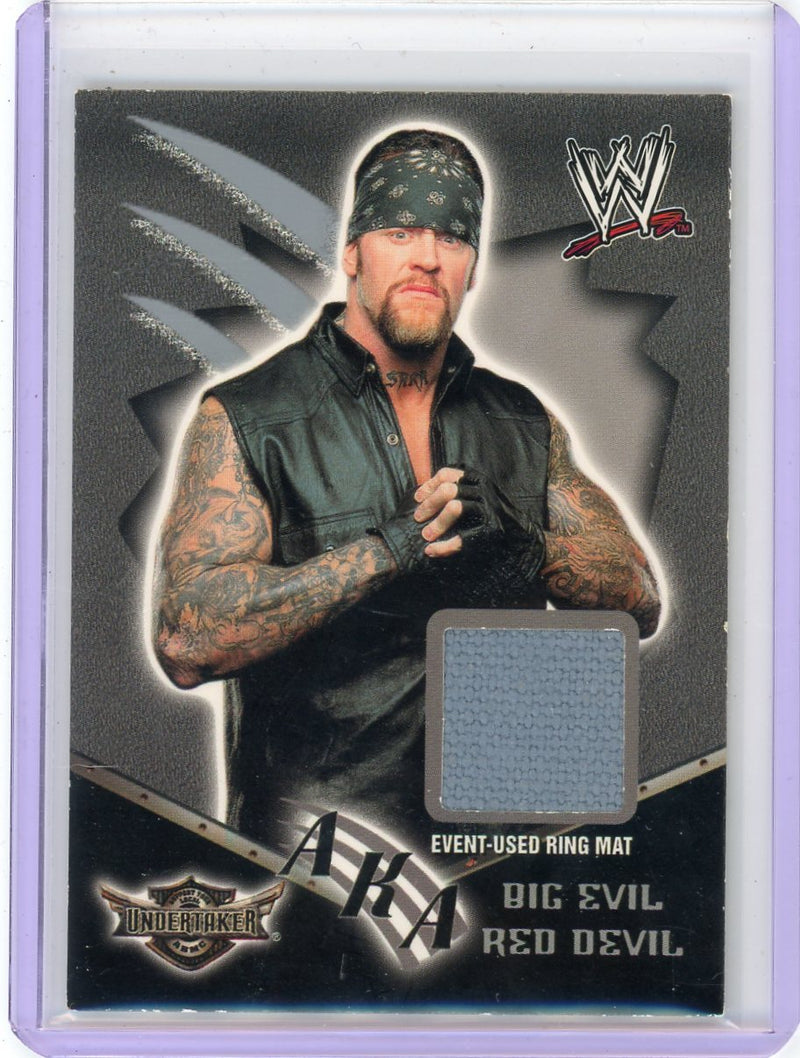 Undertaker 2002 Fleer WWE AKA Big Evil Red Devil Relic