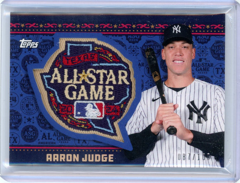 Aaron Judge 2024 Topps ASG Patch 