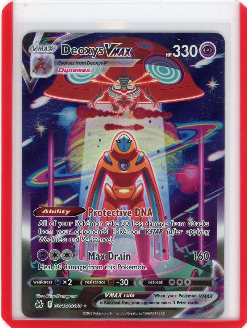 Deoxys Vmax Pokémon Crown Zenith Galarian Gallery 