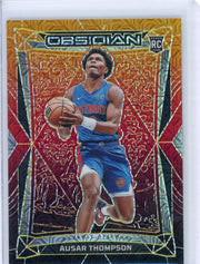 Ausar Thompson 2023 Panini Obsidian Molten Mojo Gold Rookie #'d 02/10