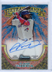 Vladimir Guerrero Jr. 2024 Bowman Sterling Extravaganza Rose Gold Autograph #'d 14/15