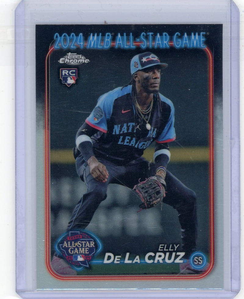 Elly De La Cruz 2024 Topps Chrome Update ASG rookie card