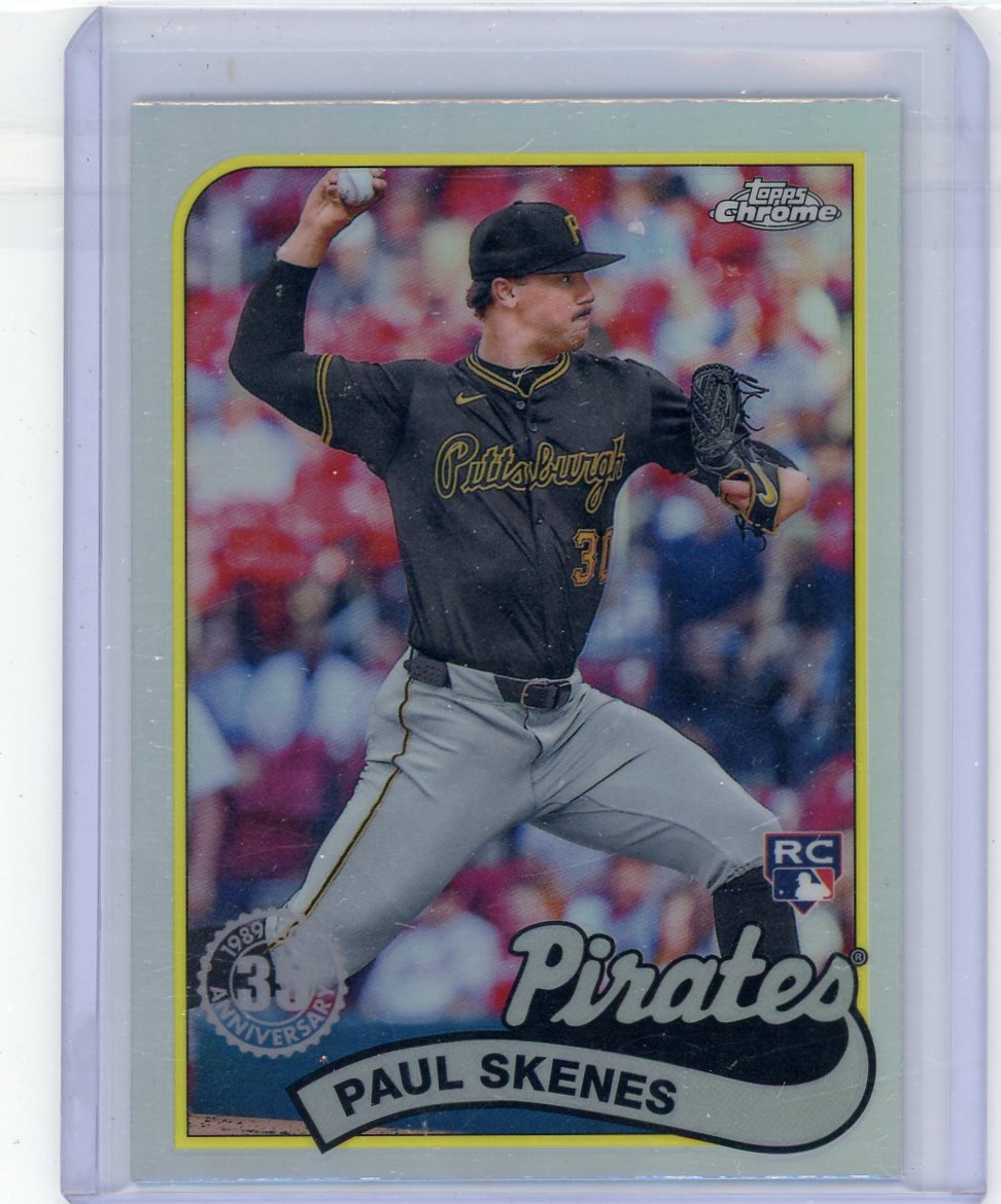 Paul Skenes 2024 Topps Chrome Update 35th Anniversary rookie card Piece Of The Game