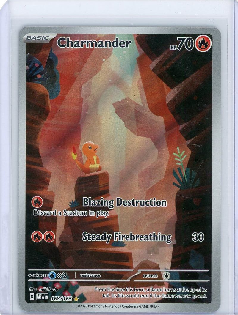 Charmander Pokémon 151 Illustration Rare 